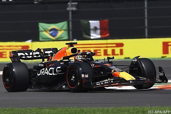 Verstappen mit Bestzeit in beiden Mexiko-Trainings
