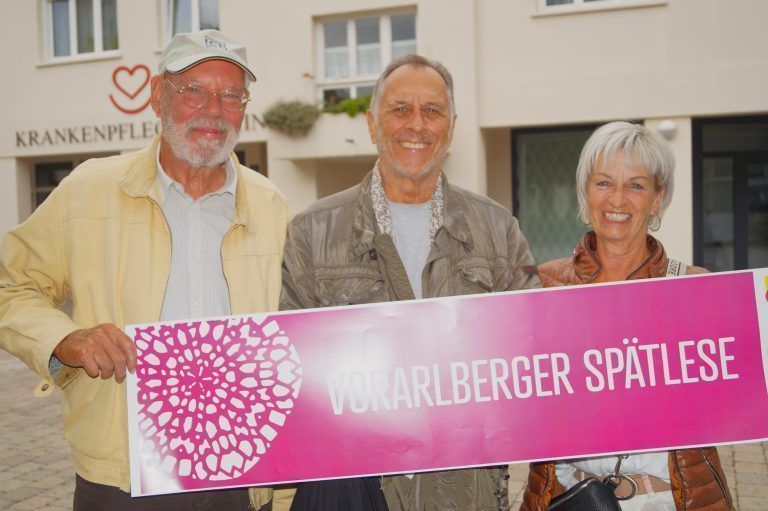 Achim Hain, Reggisseur Josef Zandler und Schauspielerin Karin Haag. <span class="copyright">Ritter</span>