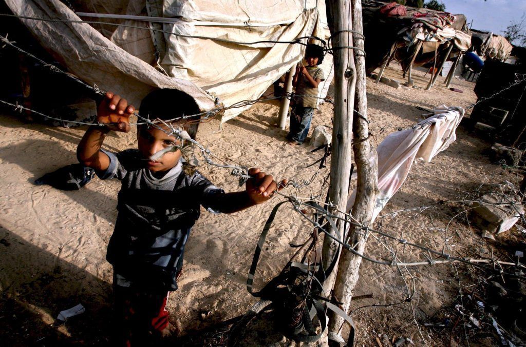 Verarmt und vom Krieg verwüstet