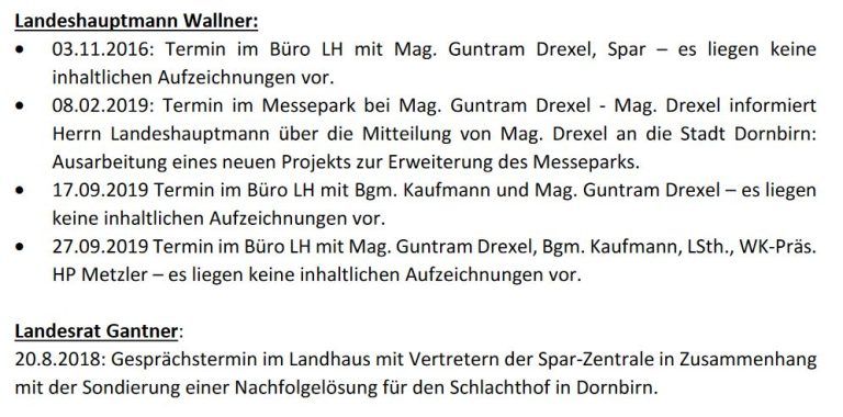 Vier offizielle Termine hatte Landeshauptmann Markus Wallner mit Spar zwischen 2015 und 2019. <span class="copyright">Amt der Landesregierung</span>