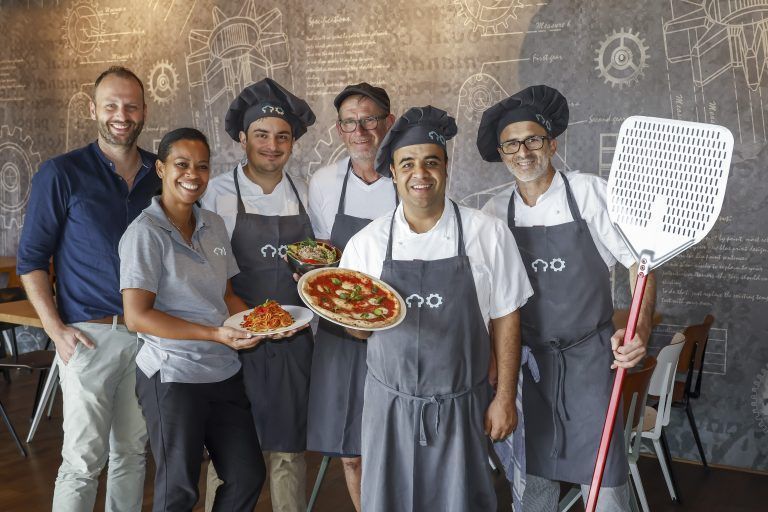 Das Team der Cucina Fabricca.<span class="copyright">roland paulitsch</span>