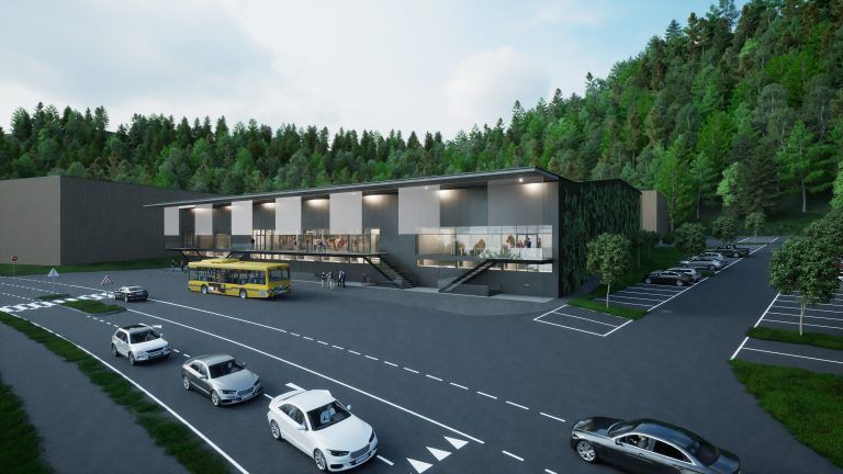 Wälderhalle Rendering