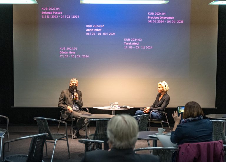 Thomas Trummer und Martina Feuerstein im Kunsthaus <span class="copyright">Stiplovsek Dietmar</span>