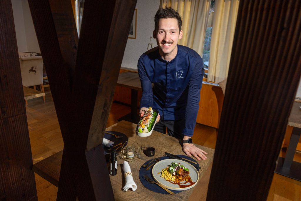 Hippes Sushi trifft auf Montafoner Zutaten