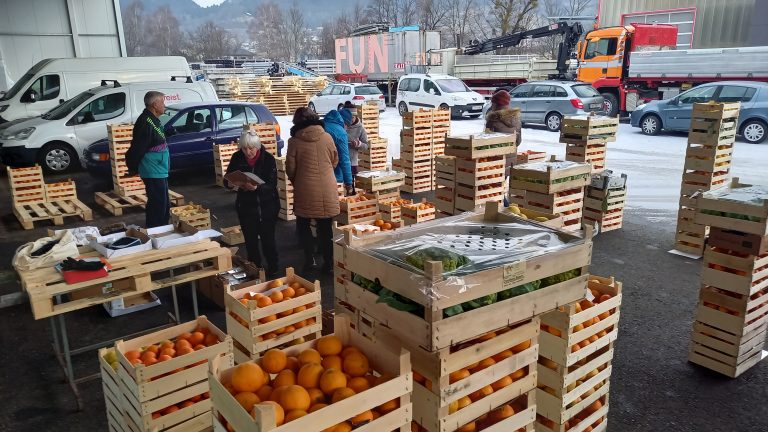 Eine Lieferung aus einer kleinbäuerlichen Kooperation in Sizilien an die FoodCoop in Rankweil. <span class="copyright">FoodCoop Rankweil</span>