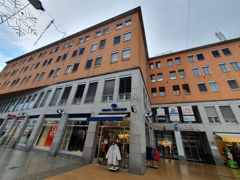 In diesem Bregenzer Gebäude hatte die Firma ihren Sitz. <span class="copyright">wpa</span>