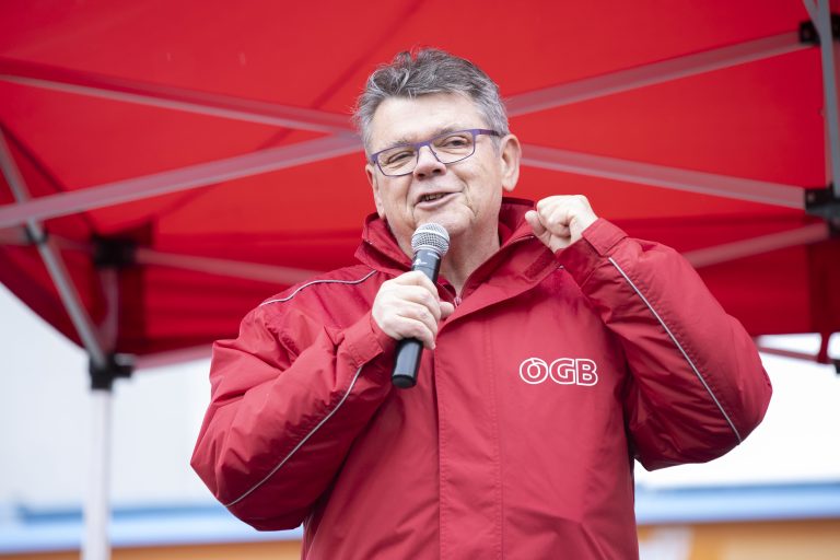 ÖGB-Präsident Wolfgang Katzian.  <span class="copyright">APA/TOBIAS STEINMAURER</span>