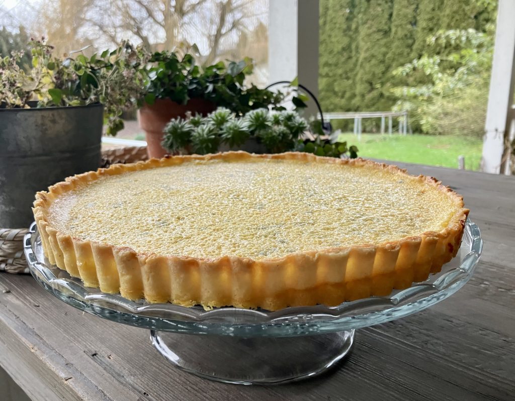 Leckere Passionsfruchttarte