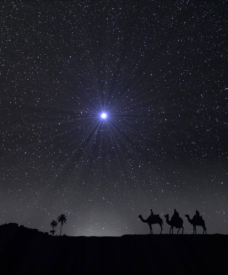 Die These über die dreifache Planetenkonjunktion von Jupiter und Saturn gehört zu den bekanntesten Theorien über den Stern von Bethlehem. <span class="copyright">shutterstock</span>
