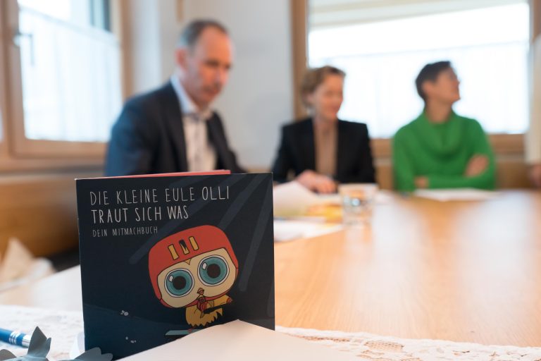 Bei der Pressekonferenz in Dornbirn. <span class="copyright">Stiplovsek</span>