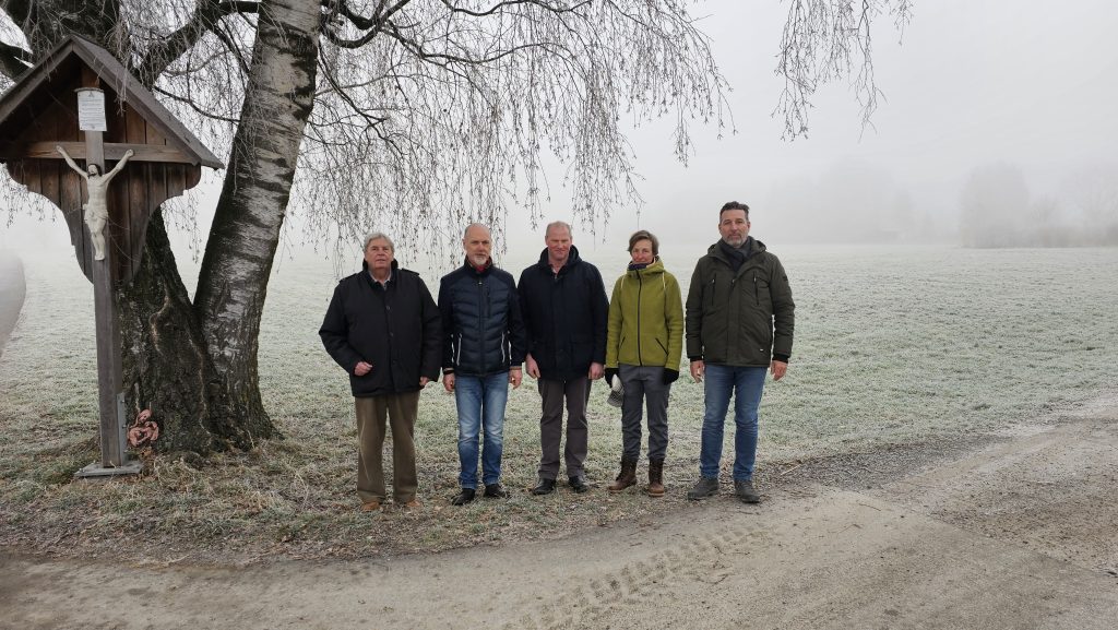 Diese fünf Altacher wollen keine Straße im Ried