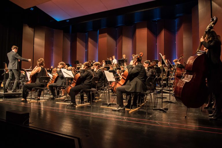 Das JSO Dornbirn beim Konzert im Kulturhaus. <span class="copyright">Stefan Hauer</span>