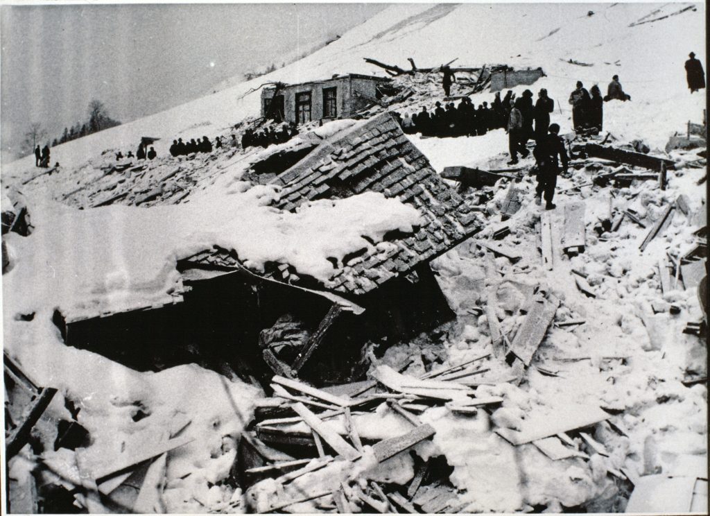 Das verheerende Lawinendrama von 1954
