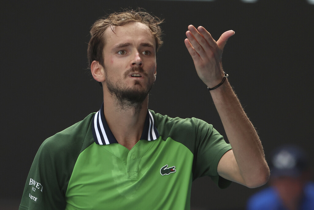 Daniil Medwedew zieht  ins Australian Open Halbfinale ein