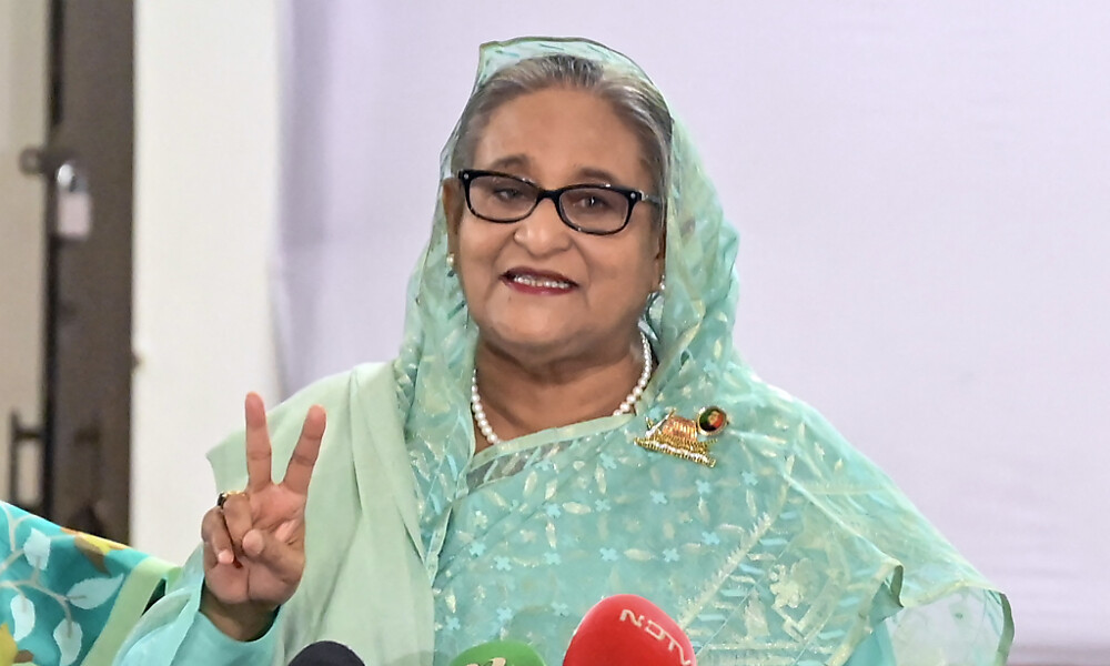 Partei der Regierungschefin gewinnt Wahl in Bangladesch