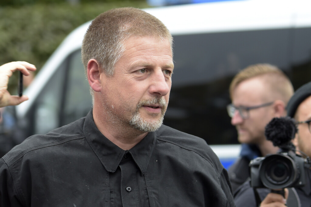 Rechtsextreme Kundgebung vor Uni Wien