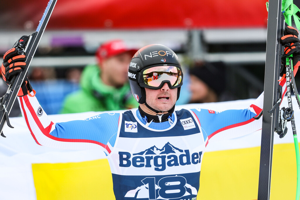 Nils Allegre gewinnt „komischen“ Super-G