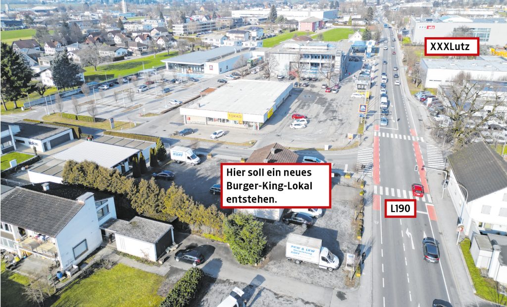 Wo im Ländle ein neuer Burger King aufsperrt