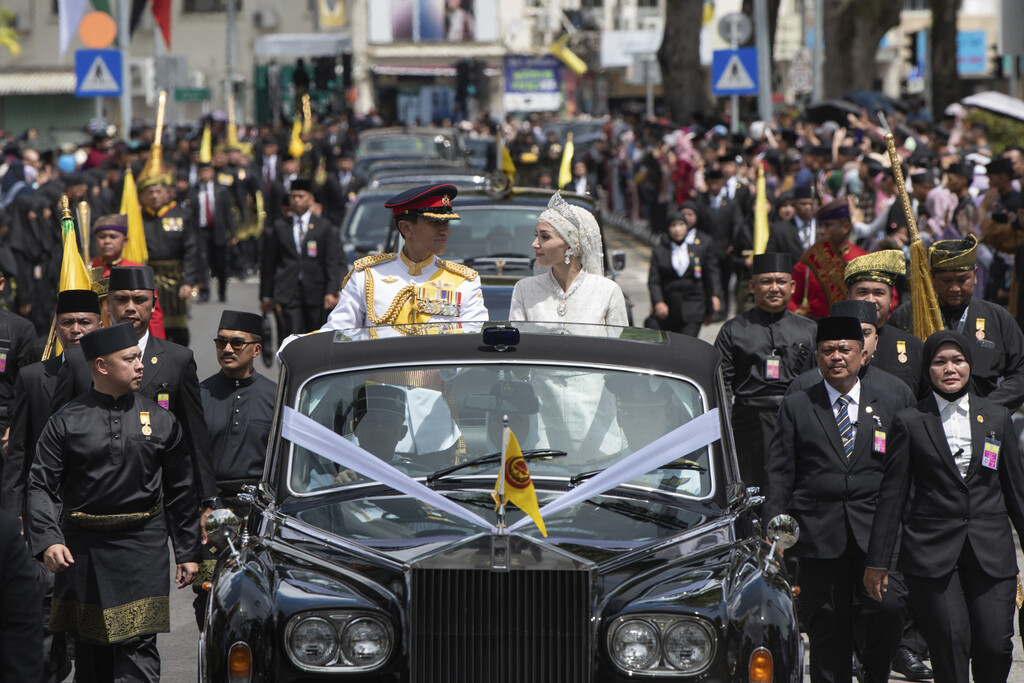 Hochzeit des Prinzen von Brunei geht zu Ende