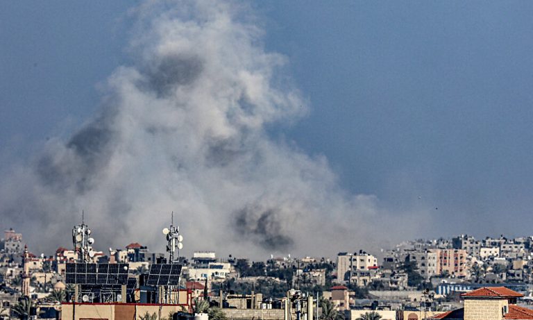 Rauch über den Gazastreifen<span class="copyright"> APA/AFP</span>