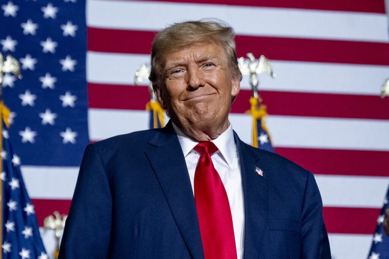 Donald Trump feierte einen historischen Sieg <span class="copyright">AP/harnik</span>