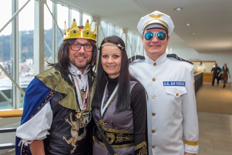 Mit unterschiedlichsten Kostümen hat der heutige Bürgermeister beim Fasching im Landhaus in den vergangenen Jahren geglänzt.<span class="copyright"> Paulitsch (3)</span>