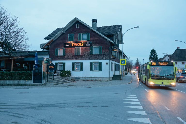 Das Tivoli hat im ehemaligen Gasthof Schwanen in der Lustenauerstraße ein neues Zuhause gefunden. <span class="copyright">Hartinger</span>