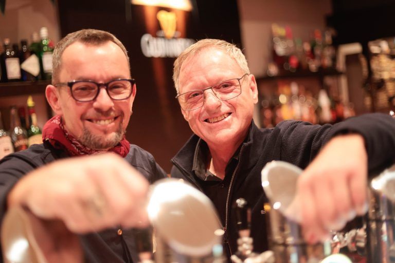 Ein starkes Duo: Manfred Miesel und Partner Mirko Ladstätter.<span class="copyright"> Hartinger</span>