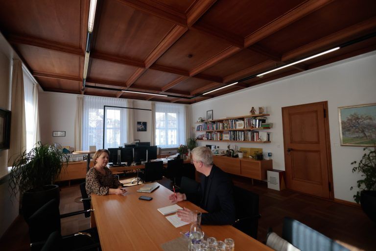 Kaufmann im NEUE-Interview. <span class="copyright">Hartinger</span>