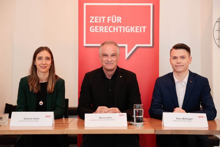 Stefanie Matei, Mario Leiter, Elias Wehinger. 