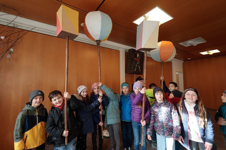 Die Kinder der Volksschule waren begeistert.