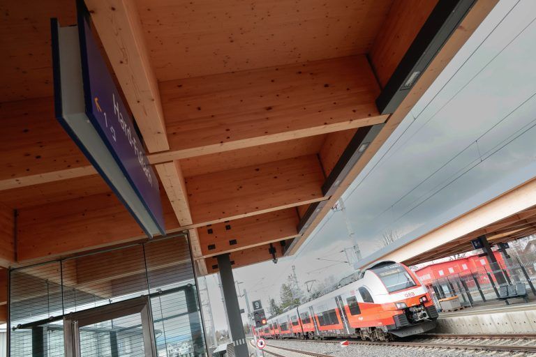 Der Bahnhof Hard-Fußach wurde modernisiert. <span class="copyright">Hartinger</span>