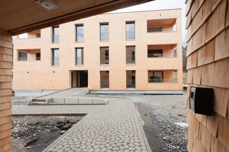 Die neue Wohnanlage Klosterwiesweg in Schwarzach. <span class="copyright">Klaus Hartinger</span>