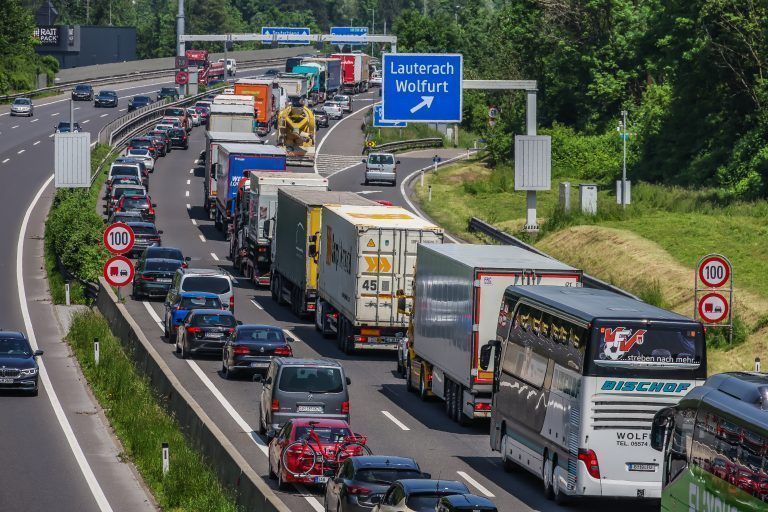 Der Verkehr nimmt bei den Luftschadstoffen eine bedeutende Rolle ein <span class="copyright">Steurer</span>