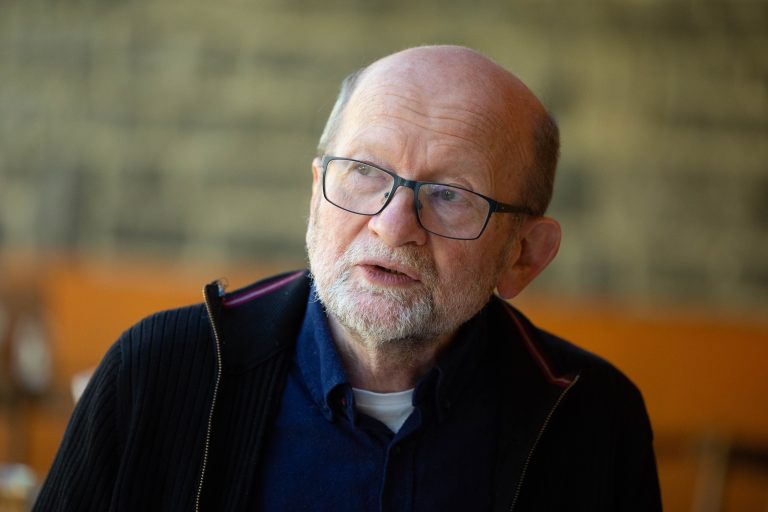 Tunnelgegner Andreas Postner von der Umweltinitiative Transform. <span class="copyright">Hartinger</span>