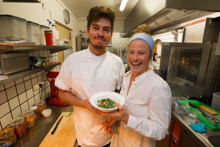 Erik Pedersen und Milena Broger kochen in Bregenz <span class="copyright">Klaus HArtinger</span>