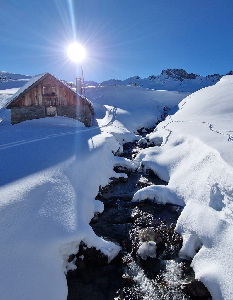 Vom Skigebiet in die Abgeschiedenheit
