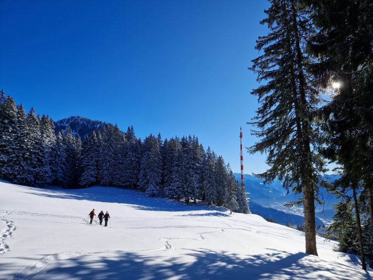 Auf dem Weg zum Gerachhaus. <span class="copyright">Vylet</span>