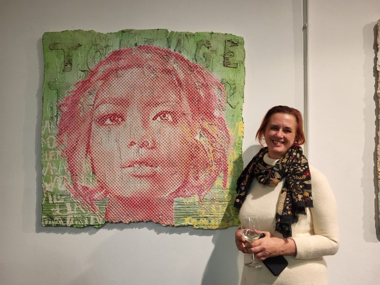 Patrizia Casagranda in der Sylvia Janschek Art Gallery in Bregenz <span class="copyright">Sieglinde Wöhrer</span>