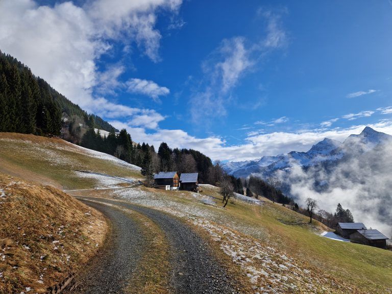 Das Eschtobel ist perfekt geeignet für eine frühlinghafte Wanderung. <span class="copyright">Vylet</span>