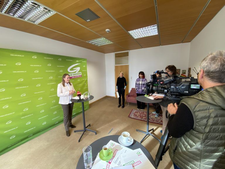 Zu der Pressekonferenz im Grünen Klub waren sämtliche Medien eingeladen. <span class="copyright">Schad</span>