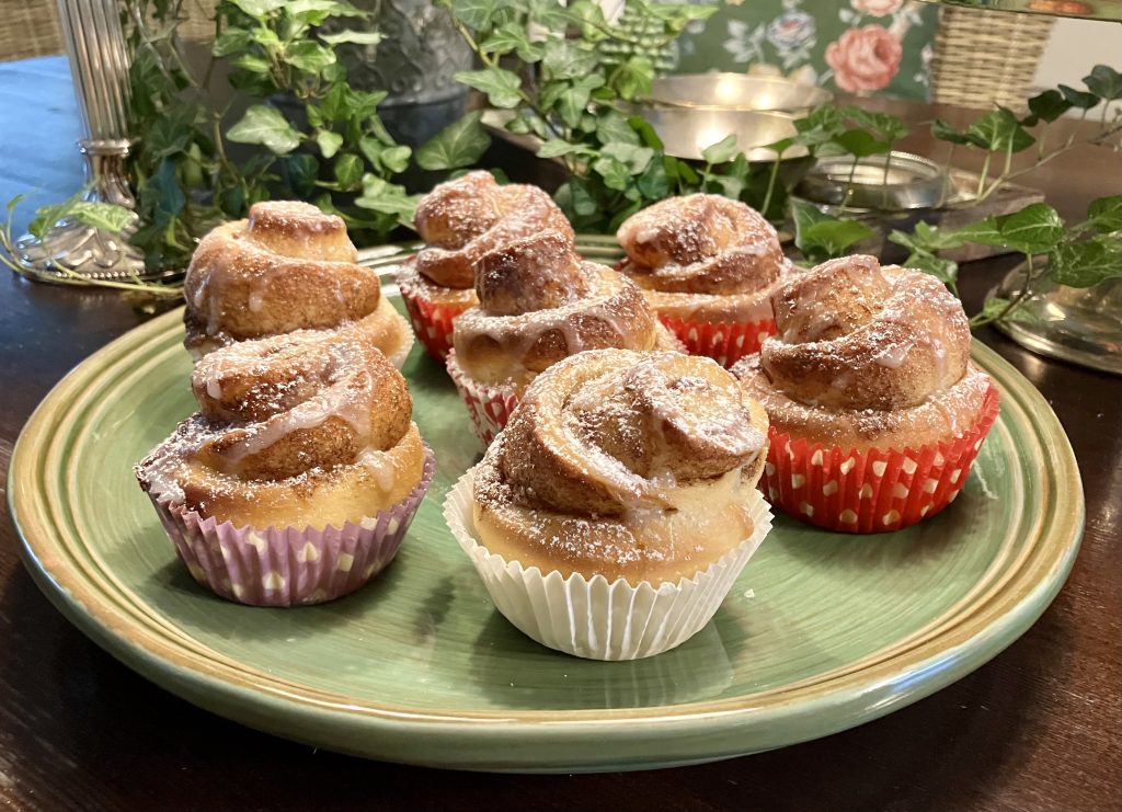Zimtschnecken im Muffinsförmchen