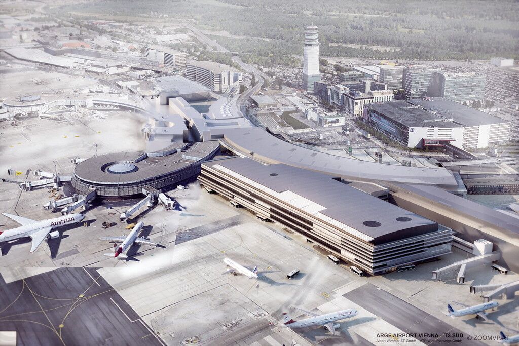 Flughafen Wien: Süderweiterung um 420 Millionen Euro
