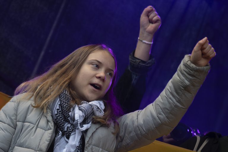 Greta Thunberg <span class="copyright">AP/Peter Dejong</span>