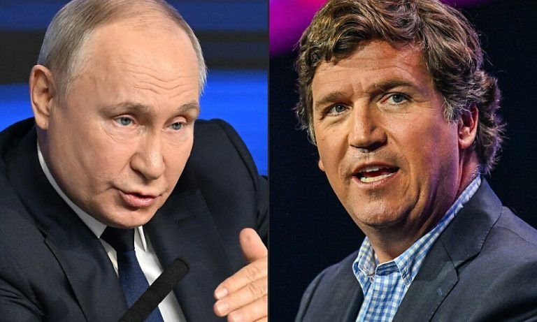 Ex-Fox-News-Talker Carlson durfte Putin zwei Stunden interviewen <span class="copyright">APA/AFP</span>