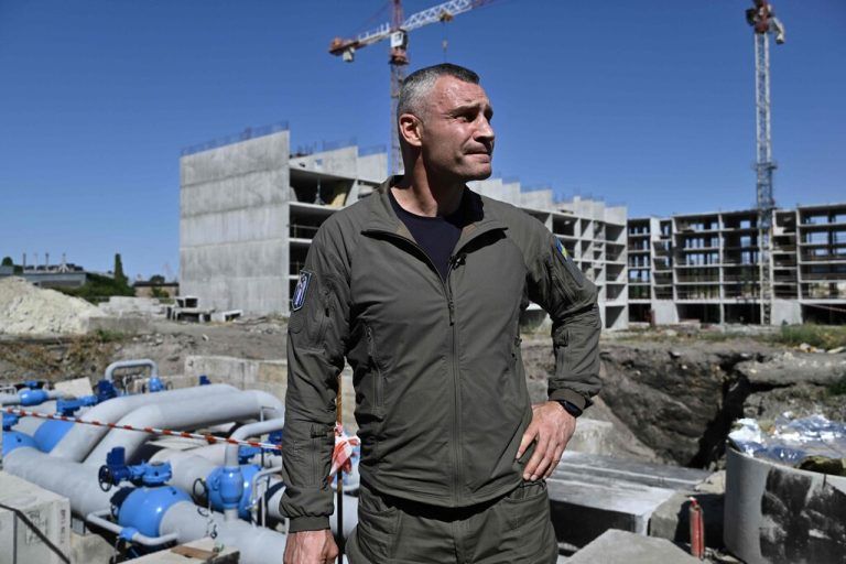 Kiews Bürgermeister Vitali Klitschko<span class="copyright"> AFP/ Genya Savilov</span>
