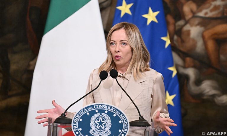 Giorgia Meloni <span class="copyright">APA/AFP</span>