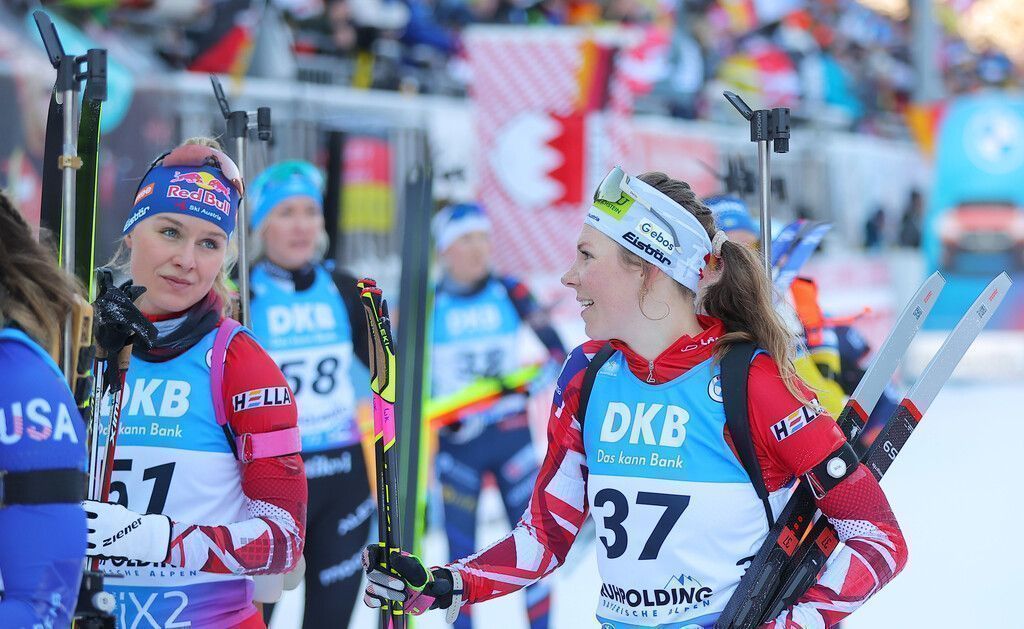Österreichs Frauen-Staffel belegt Rang acht