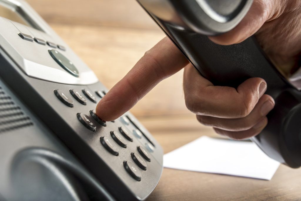 Wichtige Anlaufstelle: Telefon steht nie still