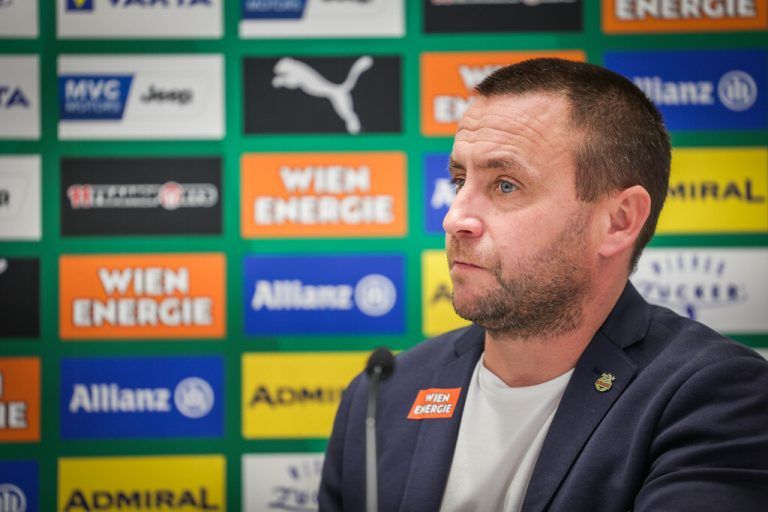Auch Rapid-Geschäftsführer Steffen Hofmann hatte sich im Ton vergriffen <span class="copyright">GEPA pictures/ David Bitzan</span>